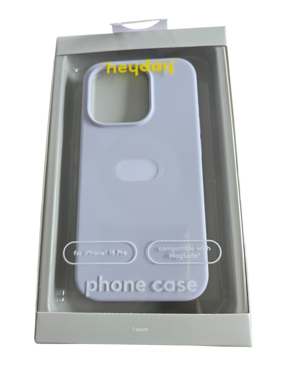 Heyday iPhone 15 Pro MagSafe Compatible Case Lavender NWT